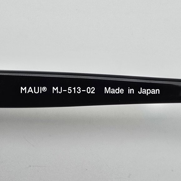 *SOLD* Maui Jim MJ-513-02 Maka Gunmetal Frame Polarized Grey Lens Sunglasses - Picture 8 of 12